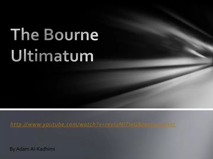 the bourne ultimatum