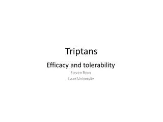 Triptans