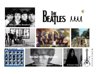 Who are the Beatles?