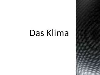 das klima