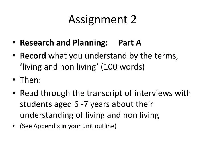 assignment 2
