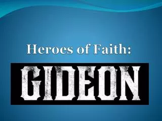 Heroes of Faith: