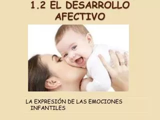 1 2 el desarrollo afectivo