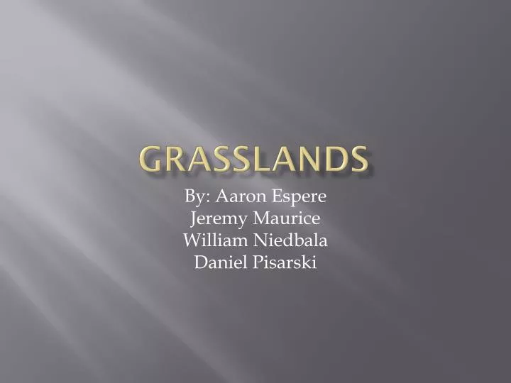 grasslands