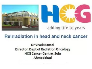 Reirradiation in head and neck cancer