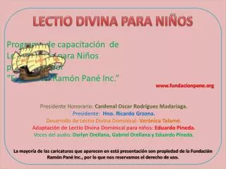 lectio divina para ni os