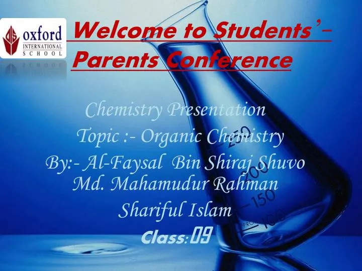 welcome to students parents conferenc e