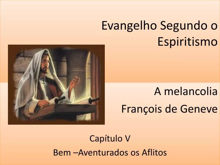 evangelho segundo o espiritismo