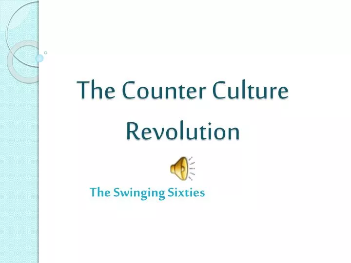 the counter culture revolution
