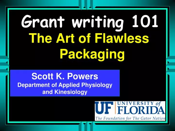 grant writing 101