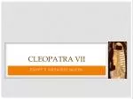 Cleopatra VII - slide 1