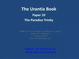 The Urantia Book