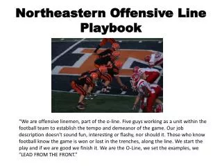 Northeastern Offensive Line Playbook