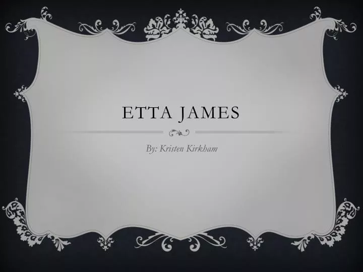 etta james