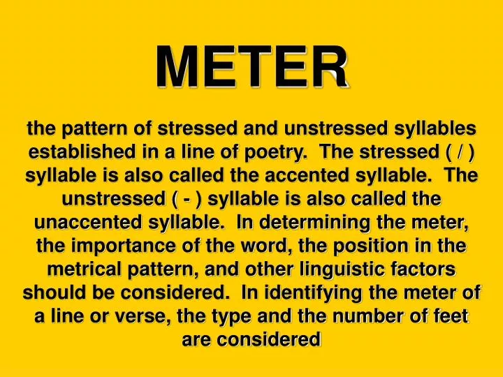 meter