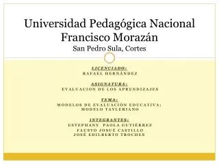 universidad pedag gica nacional francisco moraz n san pedro sula cortes