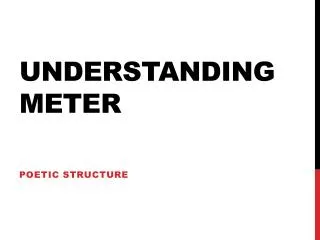Understanding Meter