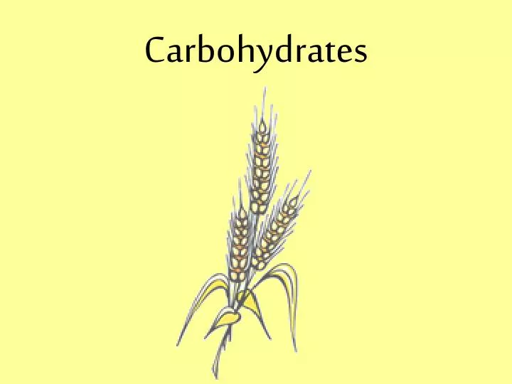 carbohydrates