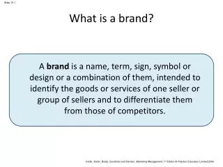 what is a brand