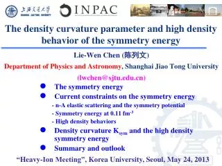 The density curvature parameter and high density behavior of the symmetry energy