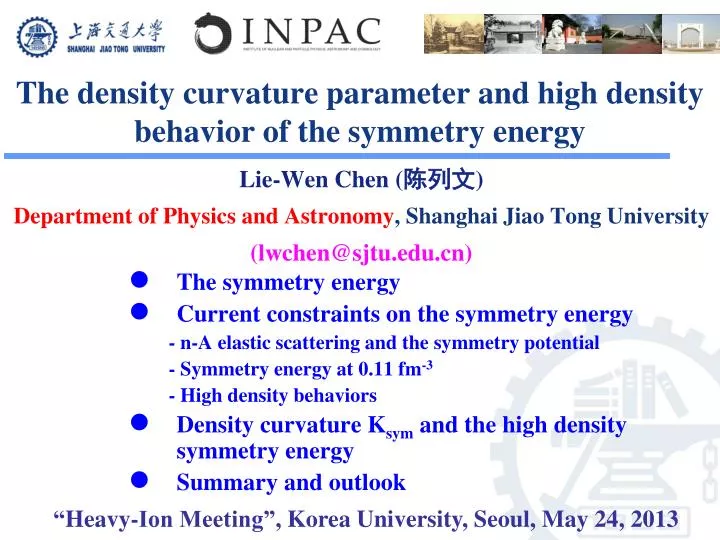 the density curvature parameter and high density behavior of the symmetry energy