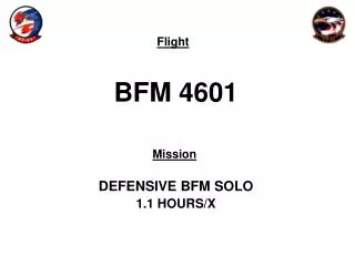 BFM 4601