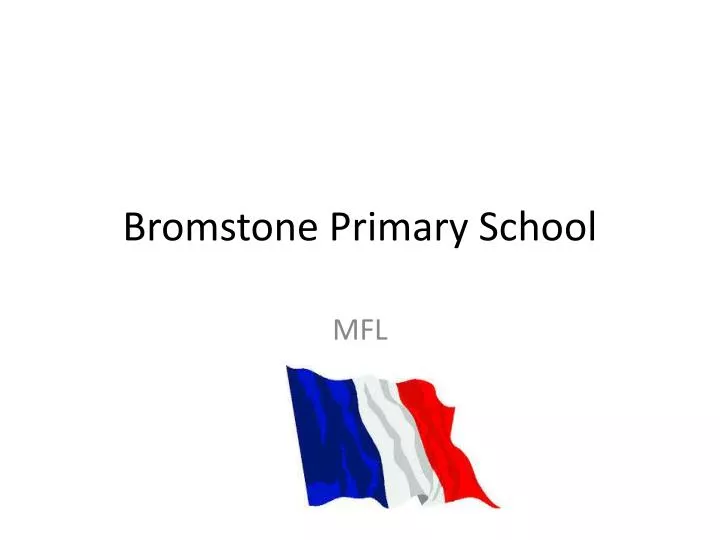 bromstone primary school