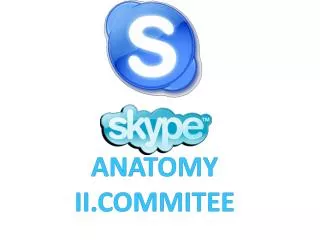 ANATOMY II.COMMITEE