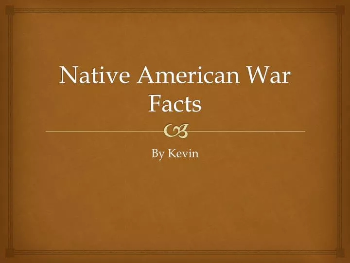 native american war facts