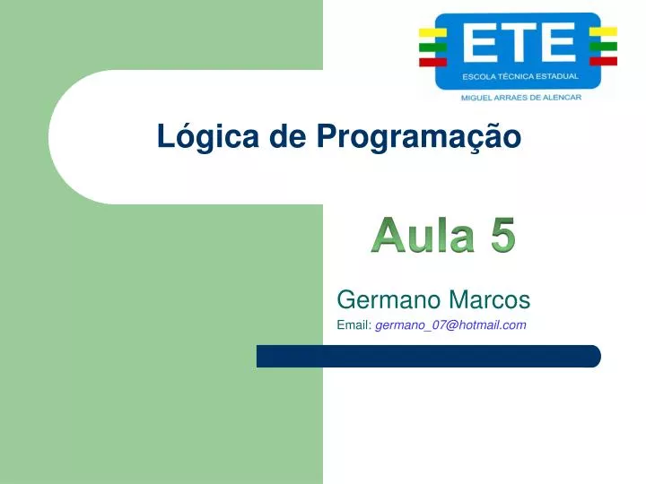 l gica de programa o