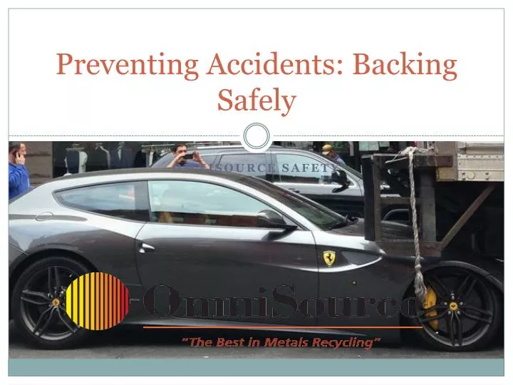 preventing accidents backing safely
