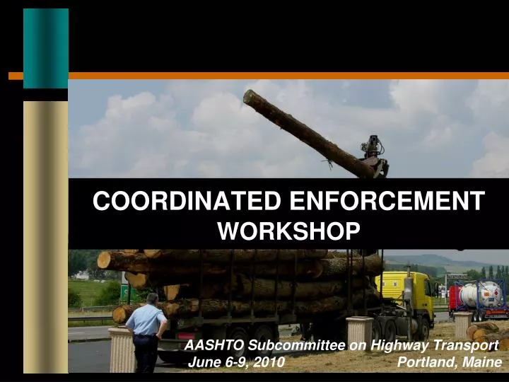 coordinated enforcement workshop