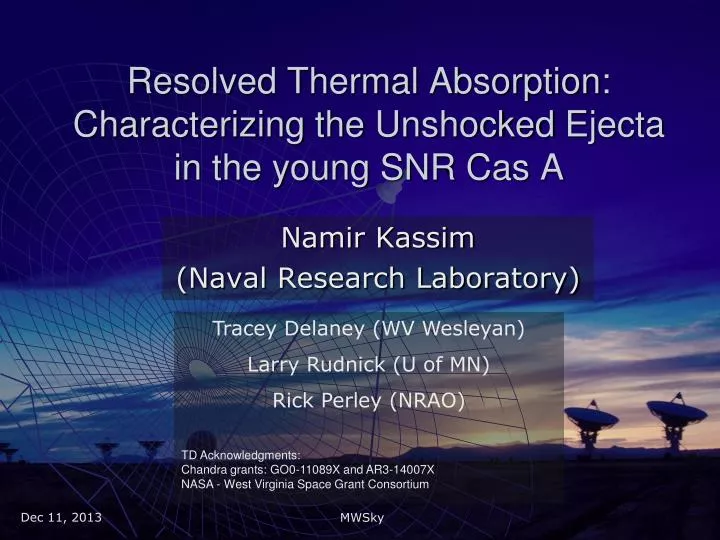 resolved thermal absorption characterizing the unshocked ejecta in the young snr cas a