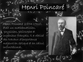 henri poincar