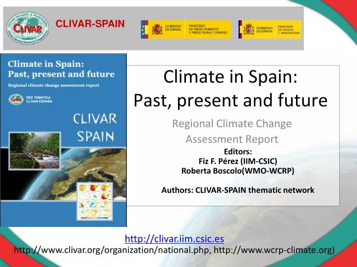 climate in spain past present and future