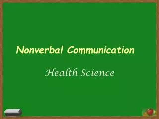 nonverbal communication