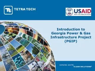 Introduction to Georgia Power &amp; Gas Infrastructure Project (PGIP)
