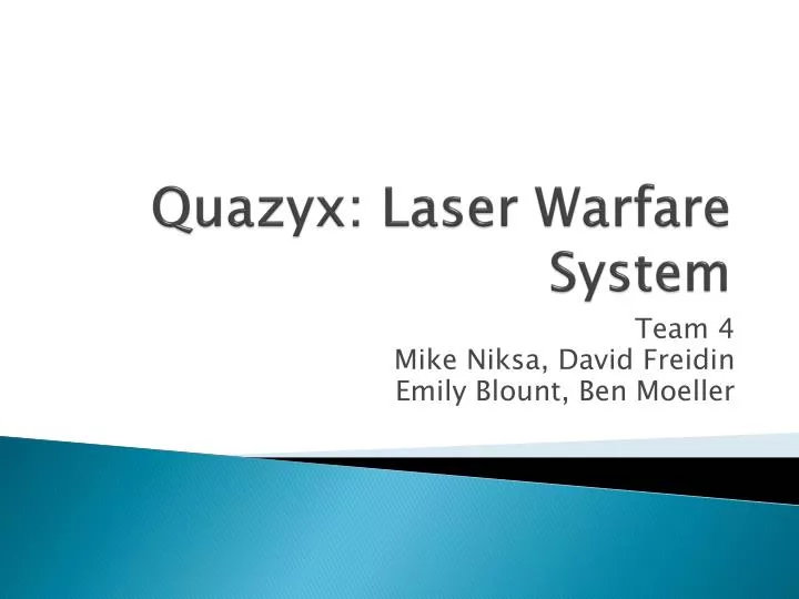 quazyx laser warfare system