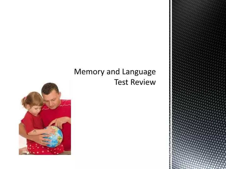 memory and language test review
