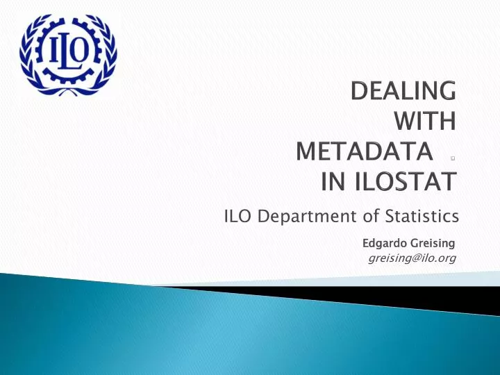 dealing with metadata in ilostat
