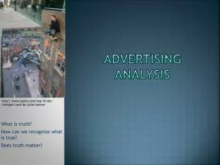 Advertising Analysis