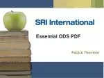 Essential ODS PDF - slide 1