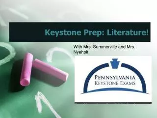 Keystone Prep: Literature!