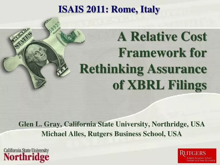 a relative cost framework for rethinking assurance of xbrl filings