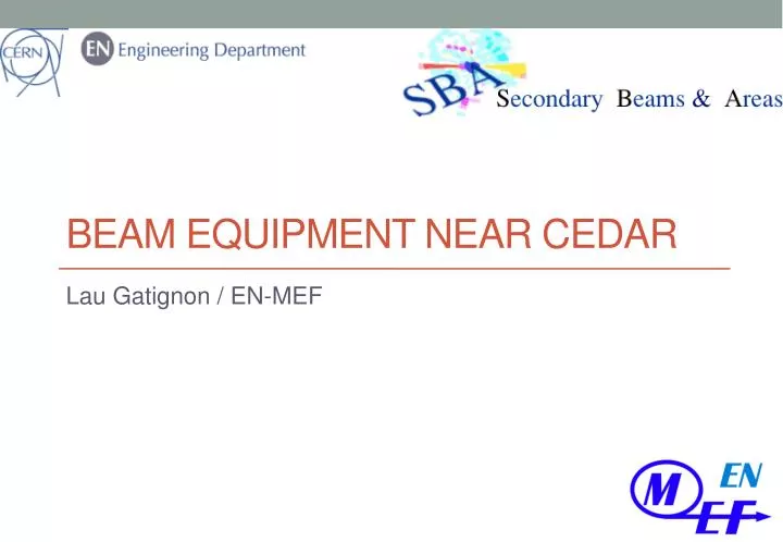 beam equipment near cedar