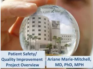 Patient Safety/ Quality Improvement Project Overview