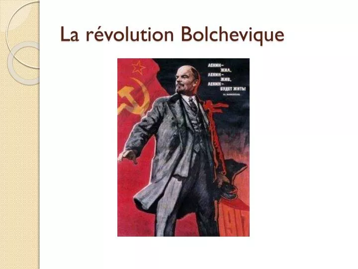 la r volution bolchevique