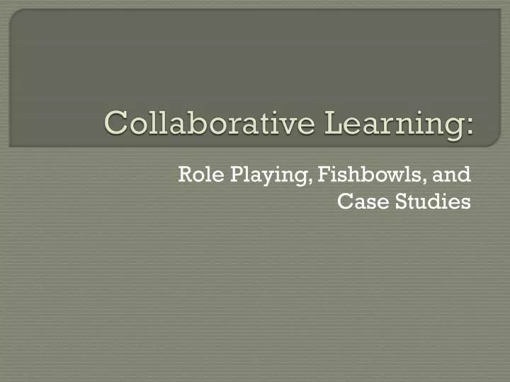 collaborative learning