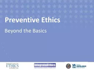 preventive ethics