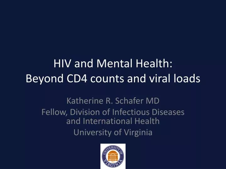 hiv and mental health beyond cd4 counts and viral loads